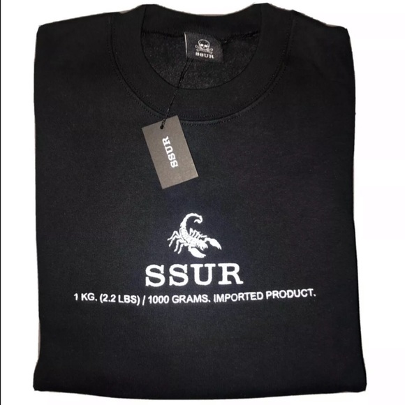 Ssur Embroidered Scorpion Kilo Crewneck 